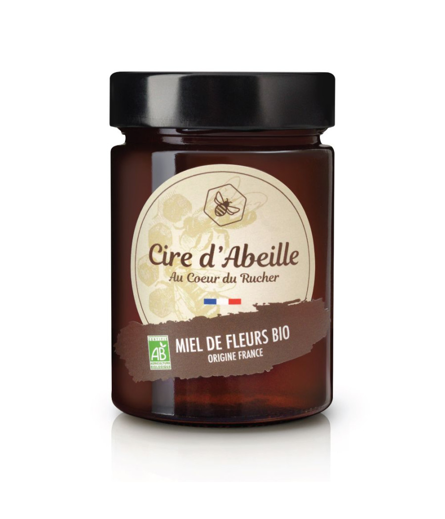 Miel de fleurs Bio - 400 G Miel de fleurs Bio - 400 G