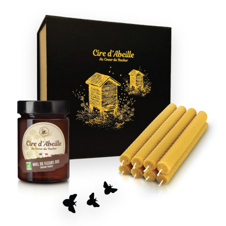 Coffret - Miel et Chandelles