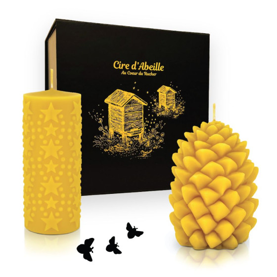 Cire d'abeille 100% naturelle en pot - 100 gr