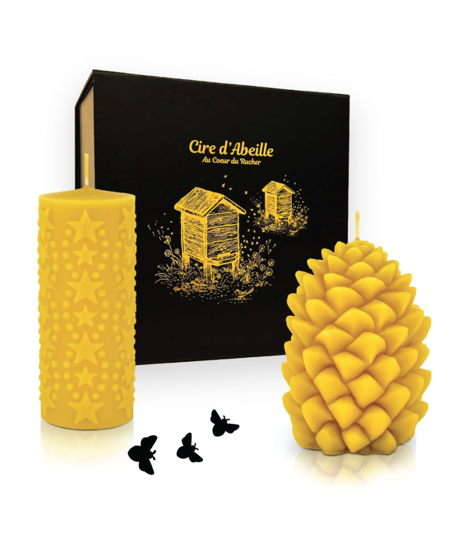 Coffret - Etoiles filantes et Pomme de pin Coffret - Etoiles filantes et Pomme de pin