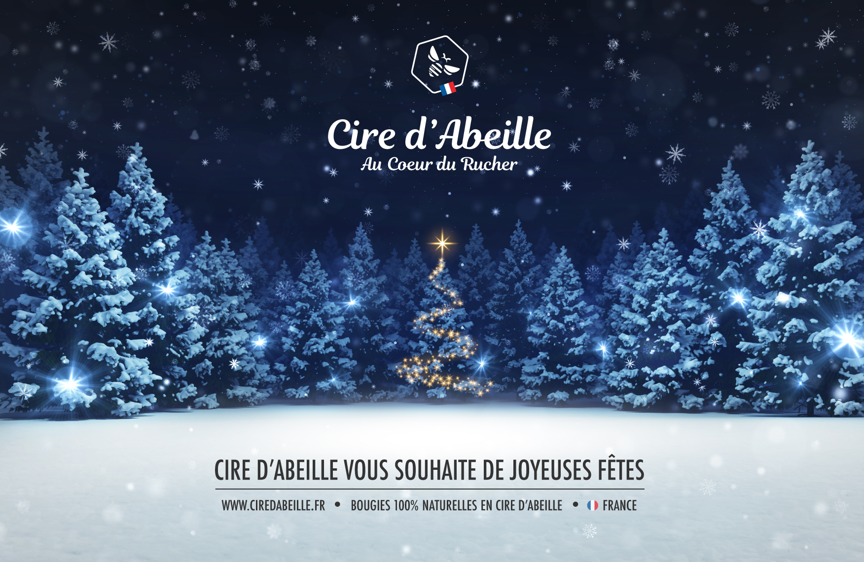 Joyeuses fêtes avec Cire d'Abeille